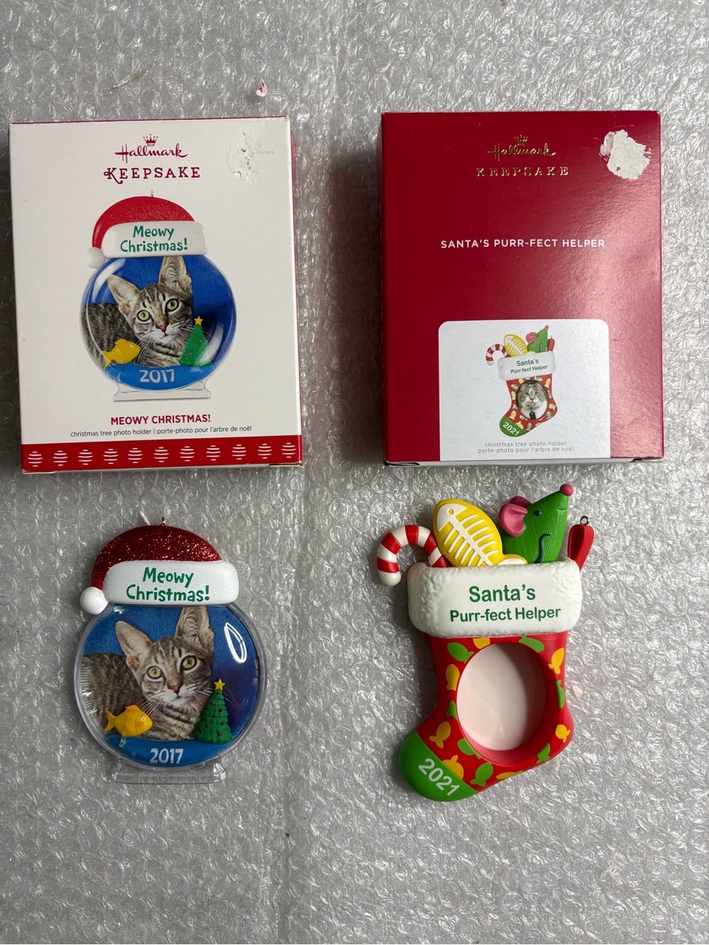 Hallmark Keepsake "cat” ornaments